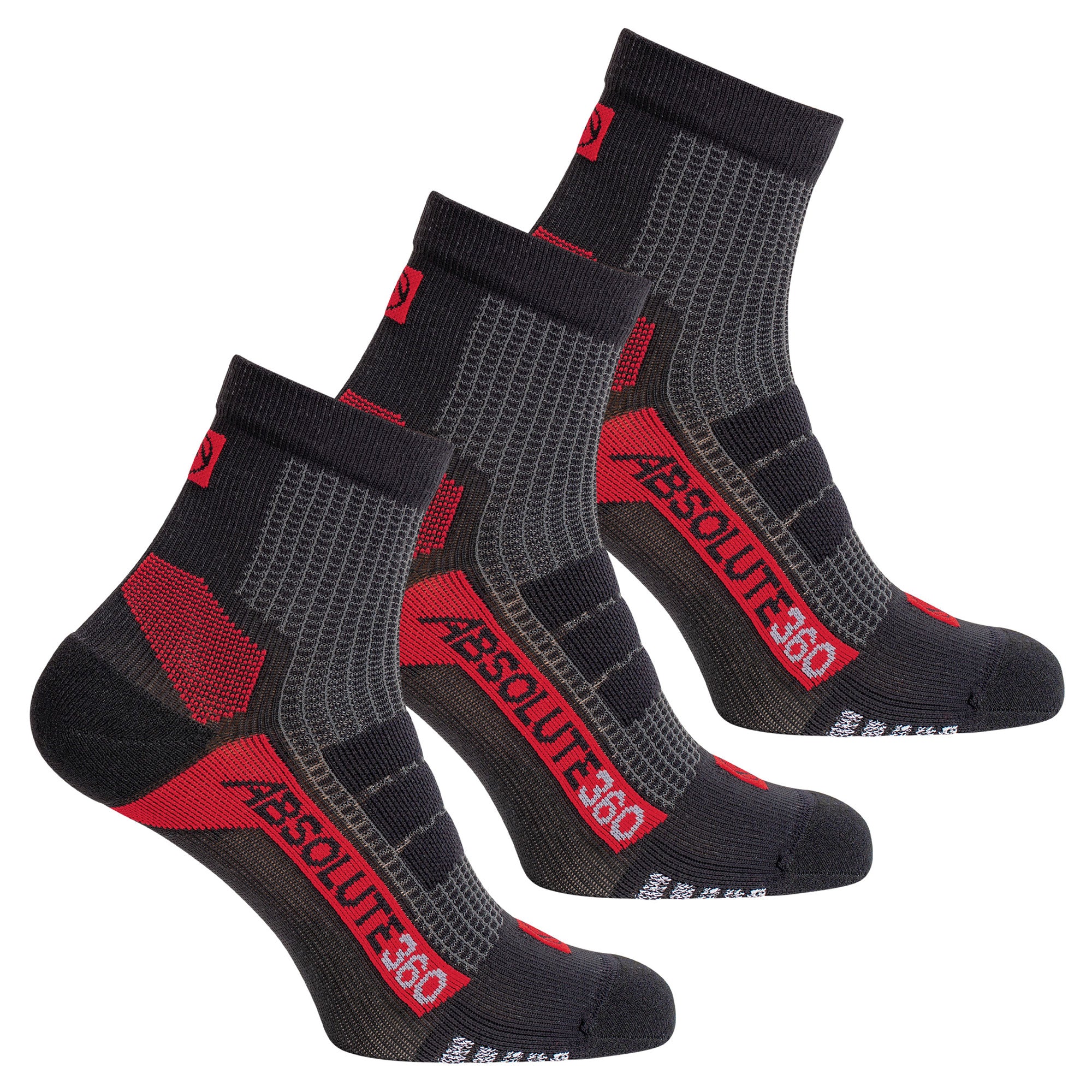 Performance Running Socks - Quarter (3-pack)